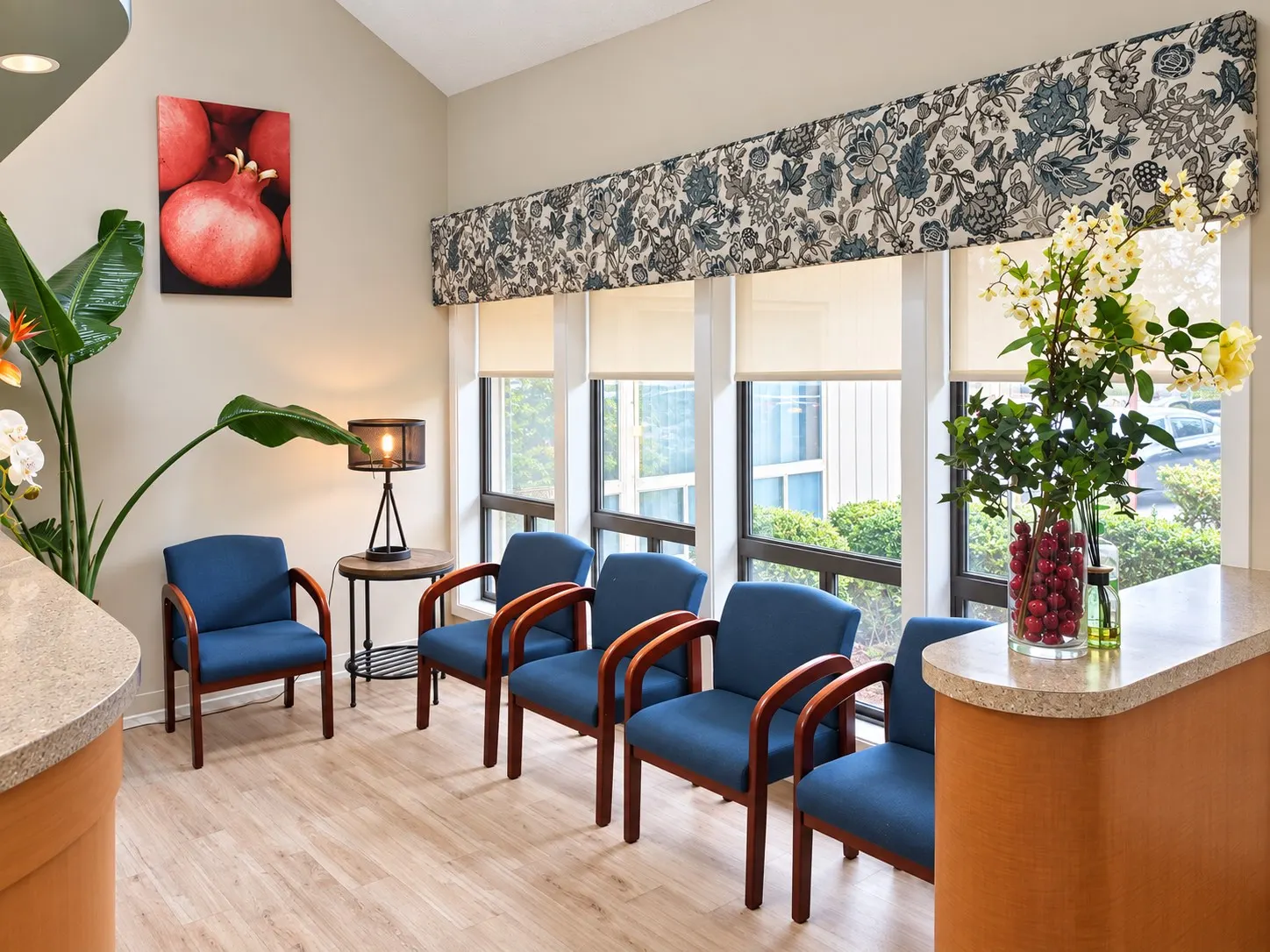 Waiting room at Family Caring Dentist